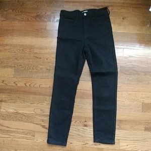 Forever 21 skinny mid-rise jeans.